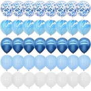 Marble Metallic Confetti Balloon - Set 40 pcs - www.leggybuddy.com