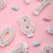 Macarons Birthday Cake Number Candle - www.leggybuddy.com