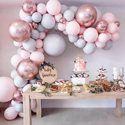 Macaron Balloons Garland Arch Rose Gold Confetti Ballon Wedding Birthday Baloon Birthday Party Decor Kids Baby Shower - www.leggybuddy.com