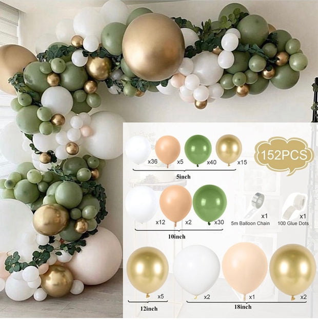 Macaron Balloons Garland Arch Rose Gold Confetti Ballon Wedding Birthday Baloon Birthday Party Decor Kids Baby Shower - www.leggybuddy.com