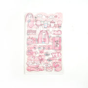 Mohamm 4PCS/Pack Kawaii Anime Stickers Scrapbooking Stationery School Supplies - www.leggybuddy.com