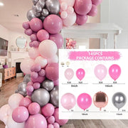 Macaron Balloons Garland Arch Rose Gold Confetti Ballon Wedding Birthday Baloon Birthday Party Decor Kids Baby Shower - www.leggybuddy.com