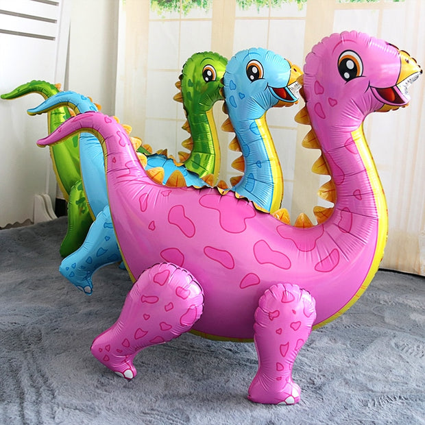 Large 4D Dinosaur Foil Balloon Triceraptos - www.leggybuddy.com