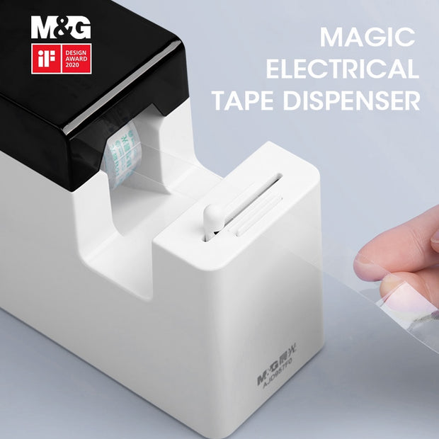 M&amp;G &quot;IF DESIGN AWARD&quot; Smart Electrical Auto Tape Dispenser Automatic Washi Tape Cutter Stationery For Office Gift Supplies - www.leggybuddy.com