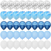 Marble Metallic Confetti Balloon - Set 40 pcs - www.leggybuddy.com