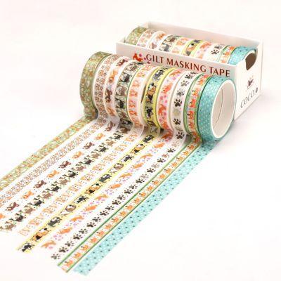 Masking Tape, Washi Tape - 10pcs set - www.leggybuddy.com