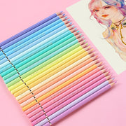 Macaron Pastel Colored Pencils - 50 Pcs - www.leggybuddy.com