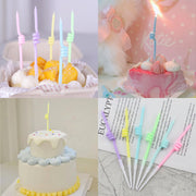Long Thin Cake Candles - www.leggybuddy.com