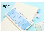 Pastel Color Sticky Index Posted It - 120 Pages - www.leggybuddy.com