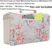 Pencil Case School 300 Slots Large Capacity Pencilcase for Girls Stationery Pen Box Big Marker Bag Organizer Kawaii Fluffy Pouch - www.leggybuddy.com