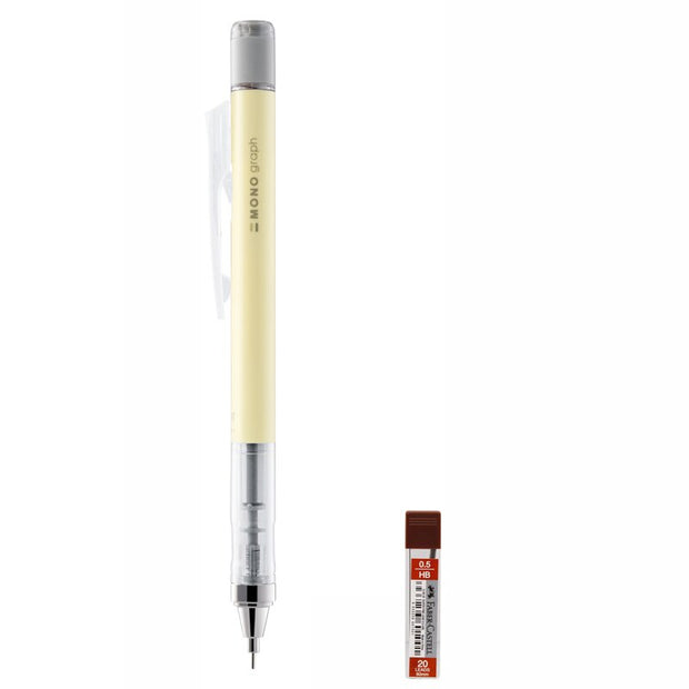 Tombow MONO Graph Macaron Color Automatic Pencil 0.5mm (Japan) - www.leggybuddy.com