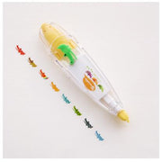 New Arrival Kawaii Animals Push Type Decorative Correction Tape Corrector Diary Stationery School Supply - www.leggybuddy.com