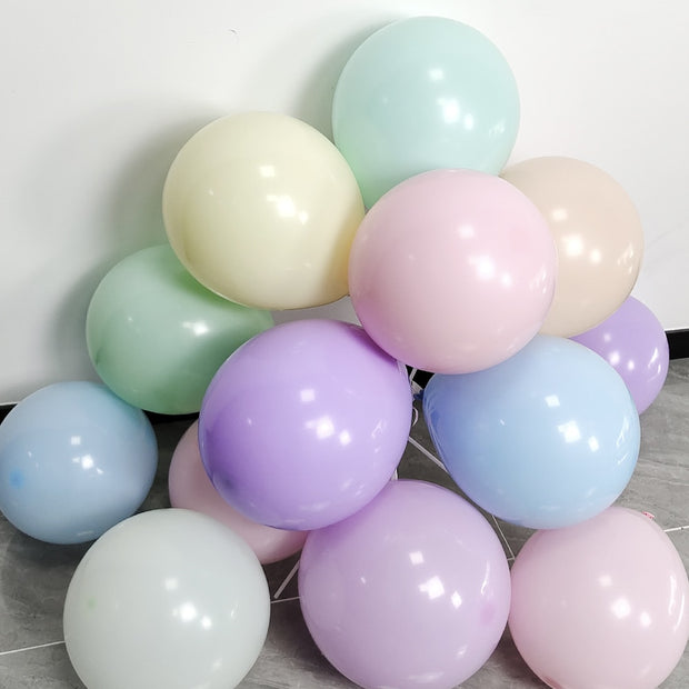 Macaron Pastel Colors Balloon Sets - www.leggybuddy.com