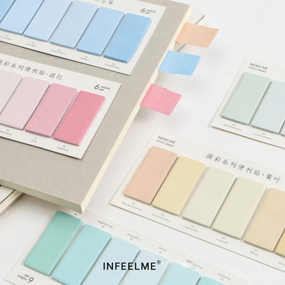 Pastel Color Sticky Index Posted It - 120 Pages - www.leggybuddy.com