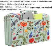 Pencil Case School 300 Slots Large Capacity Pencilcase for Girls Stationery Pen Box Big Marker Bag Organizer Kawaii Fluffy Pouch - www.leggybuddy.com