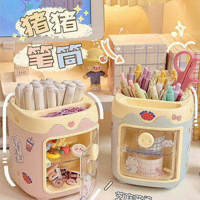 Pen Pencil Pot Holder Desk Organizer - www.leggybuddy.com