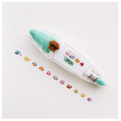 New Arrival Kawaii Animals Push Type Decorative Correction Tape Corrector Diary Stationery School Supply - www.leggybuddy.com