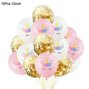 Rainbow Unicorn Birthday Balloon Set - www.leggybuddy.com