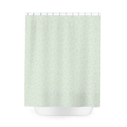 Polyester Shower Curtain - Mint - www.leggybuddy.com