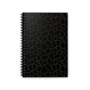 Spiral Notebook Ruled Line - Black - www.leggybuddy.com
