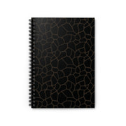 Spiral Notebook Ruled Line - Black - www.leggybuddy.com