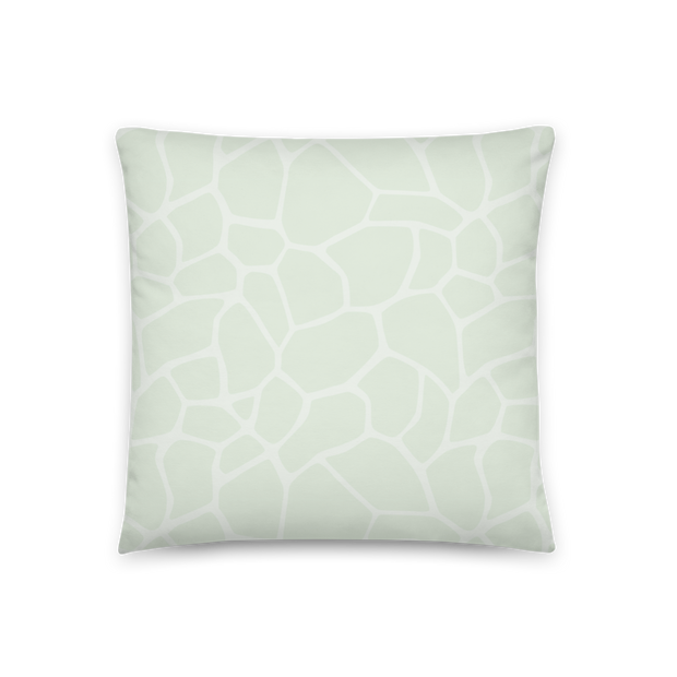 Giraffe Mint - Basic Pillow - www.leggybuddy.com