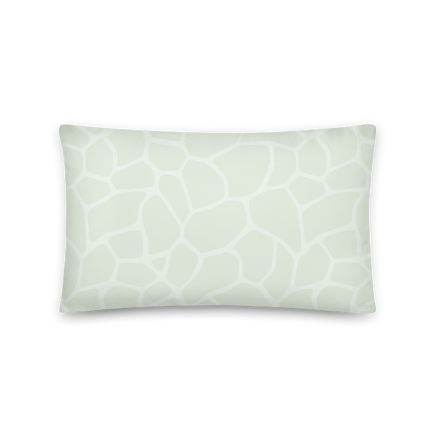 Giraffe Mint - Basic Pillow - www.leggybuddy.com