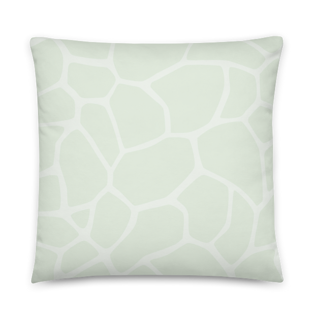 Giraffe Mint - Basic Pillow - www.leggybuddy.com