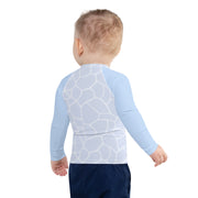 Kids Rash Guard Giraffe Blue - www.leggybuddy.com