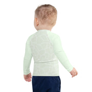 Kids Rash Guard Giraffe Mint - www.leggybuddy.com