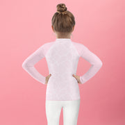 Kids Rash Guard Giraffe Rosa - www.leggybuddy.com