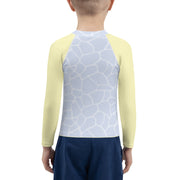 Kids Rash Guard - Blue/Yellow - www.leggybuddy.com