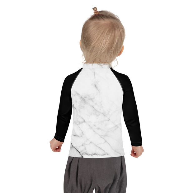 Kids Rash Guard Marmor/Black - www.leggybuddy.com