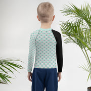 Kids Rash Guard ROBO - www.leggybuddy.com