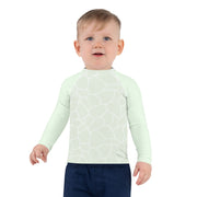 Kids Rash Guard Giraffe Mint - www.leggybuddy.com