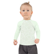 Kids Rash Guard Giraffe Mint - www.leggybuddy.com