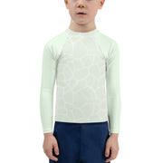 Kids Rash Guard Giraffe Mint - www.leggybuddy.com