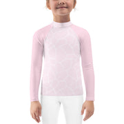 Kids Rash Guard Giraffe Rosa - www.leggybuddy.com