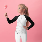 Kids Rash Guard Marmor/Black - www.leggybuddy.com