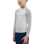 Kids Rash Guard Giraffe Grey - www.leggybuddy.com