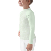 Kids Rash Guard Giraffe Mint - www.leggybuddy.com