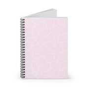 Spiral Notebook Ruled Line - Rosa - www.leggybuddy.com