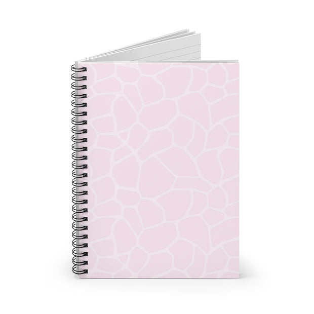 Spiral Notebook Ruled Line - Rosa - www.leggybuddy.com