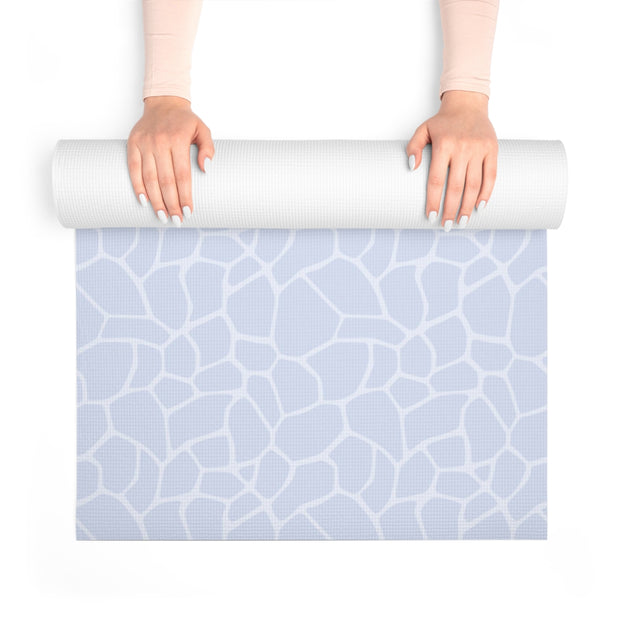 Foam Yoga Mat - Blue - www.leggybuddy.com