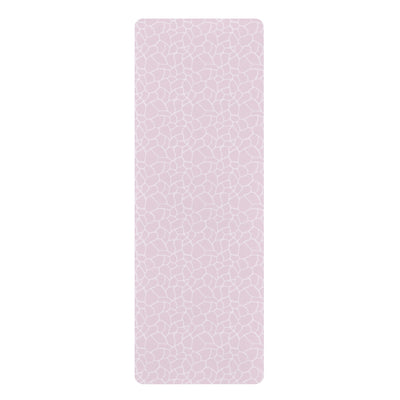 Rubber Yoga Mat - Pink - www.leggybuddy.com
