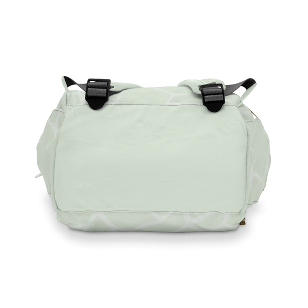 Multifunctional Diaper Backpack - Mint - www.leggybuddy.com