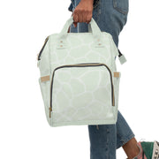 Multifunctional Diaper Backpack - Mint - www.leggybuddy.com