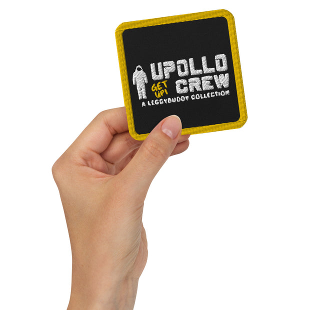 Upollo Crew Embroidered Patch - Square 3″×3″ - www.leggybuddy.com