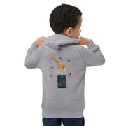 Kids eco hoodie Giraffe - www.leggybuddy.com