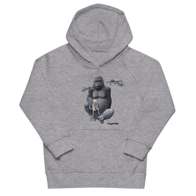 Kids eco hoodie Gorilla - www.leggybuddy.com